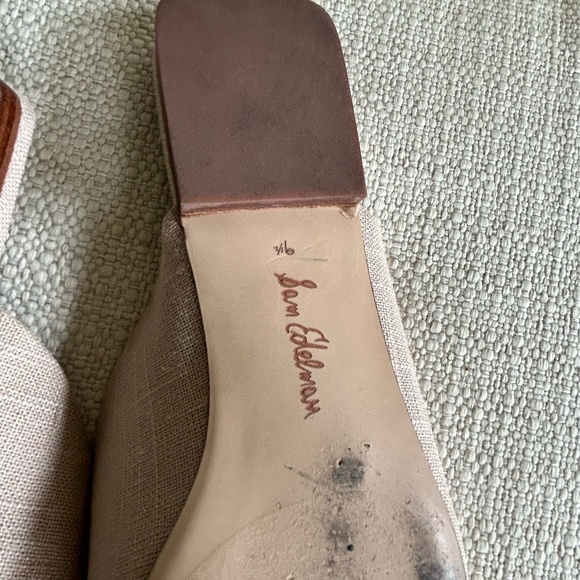 SAM EDELMAN FLATS EMBELLISHED RHINESTONES SIZE 9.5 - Picture 2 of 8